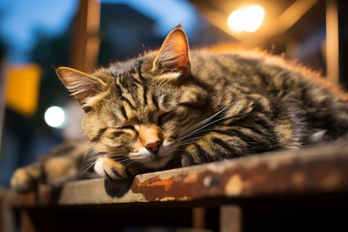 Pourquoi votre chat aime dormir en hauteur